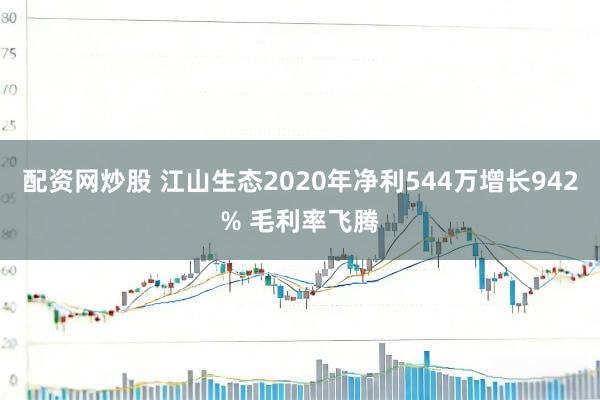 配资网炒股 江山生态2020年净利544万增长942% 毛利率飞腾
